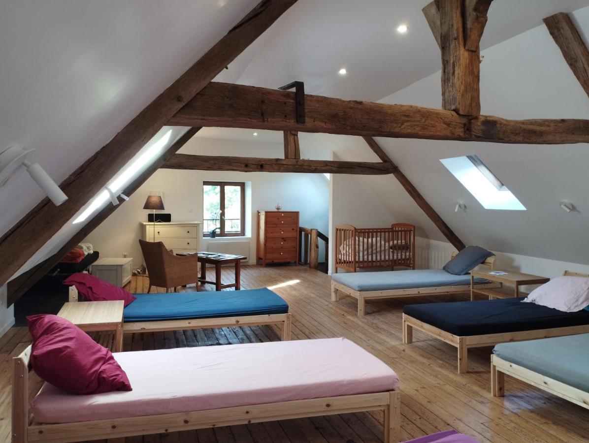 Вилла Le Refuge D'Athena Chaussy  Экстерьер фото